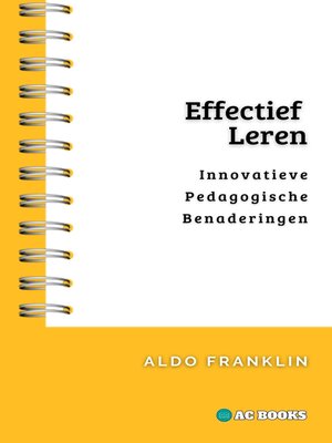 cover image of Effectief Leren